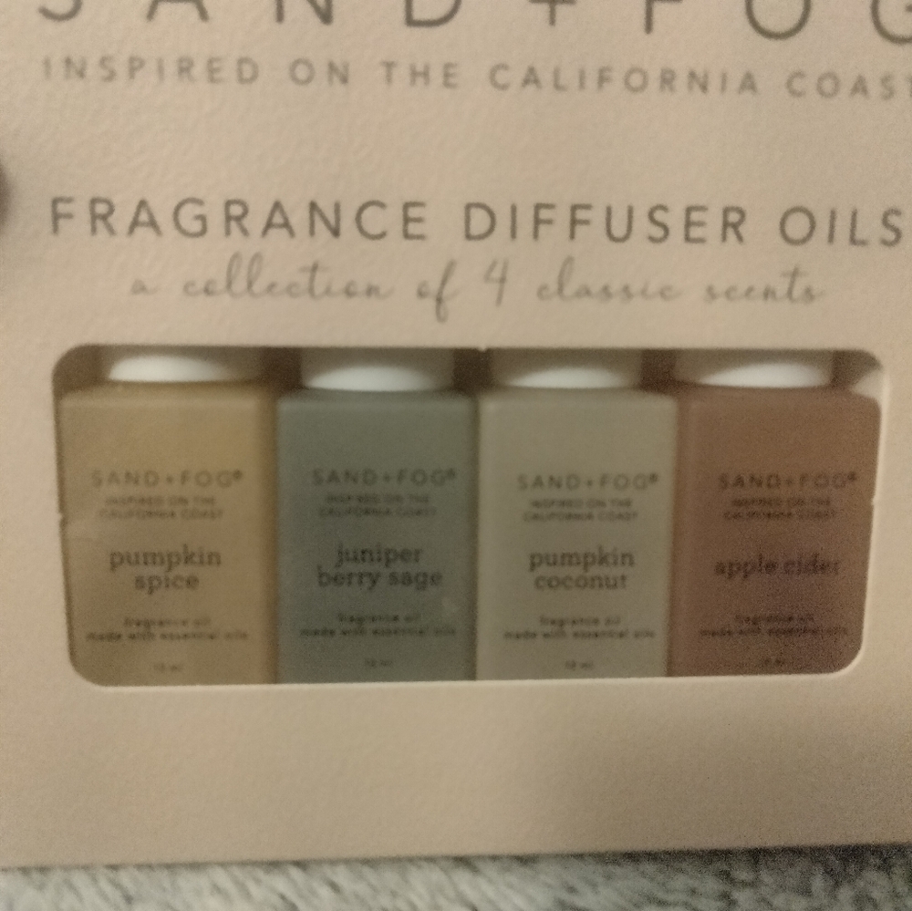 Sand + fog  fall diffuser oils